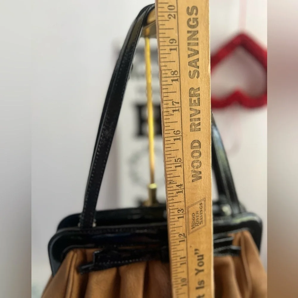 Kate Spade vintage Monica Lady Frames leather shoulder bag
